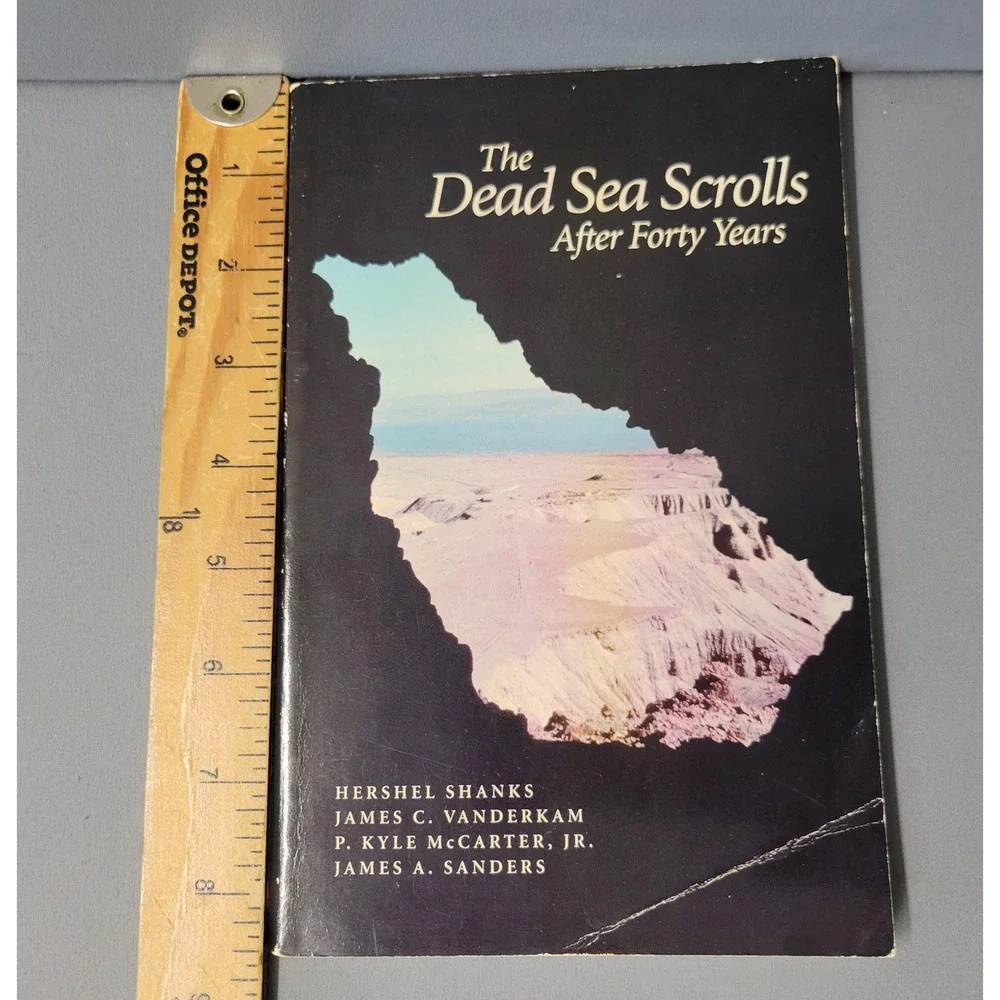 The Dead Sea Scrolls After Forty Years Hershel Shanks Archaeology Softcover 1992